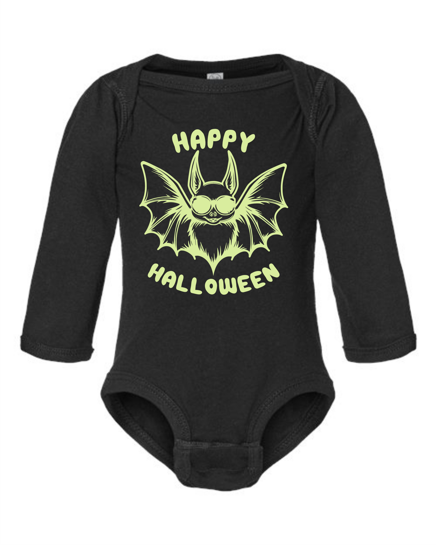 Glow In The Dark Happy Halloween Apparel & Reusable Candy Bags