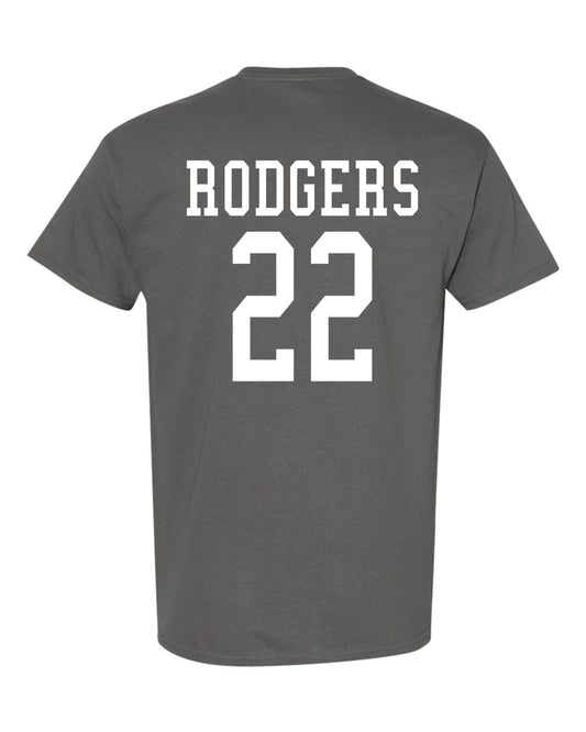 Sluggers Coach Pitch Team Fan Short Sleeve T-shirts - Coach Matt Rodgers