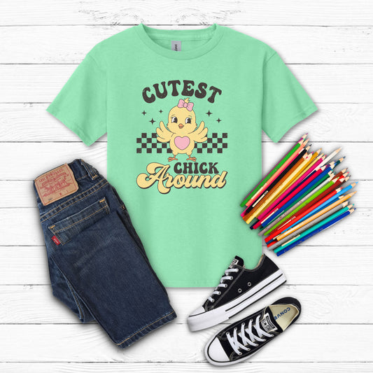 Coolest Chick Around Short Sleeve Tee