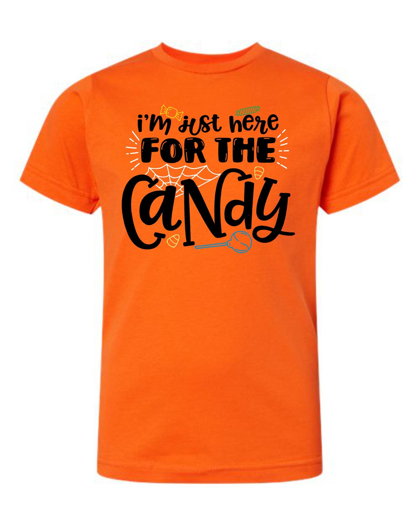 I'm Just Here For The Candy Youth Short Sleeve & Long Sleeve T-shirt & Hoodie