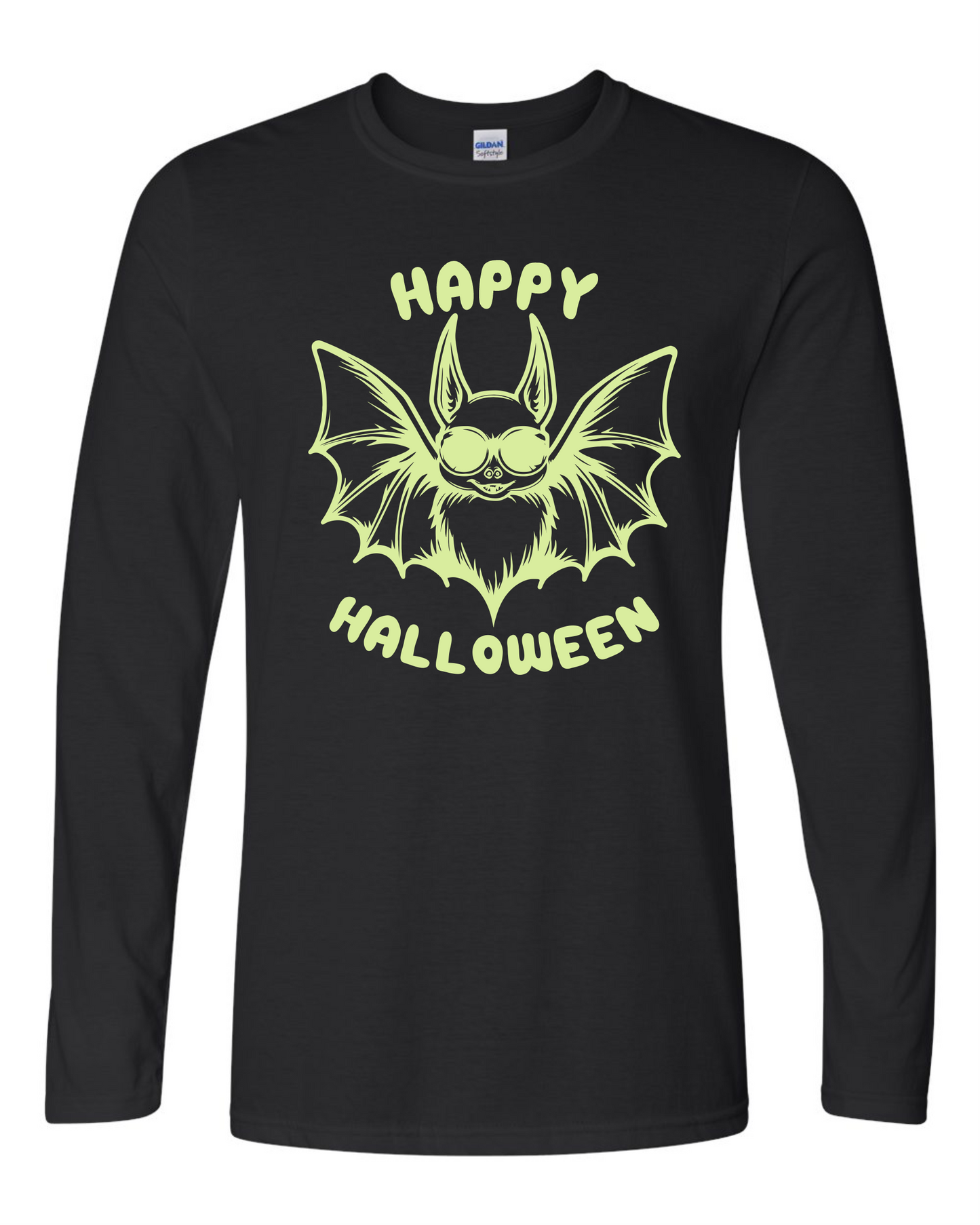 Glow In The Dark Happy Halloween Apparel & Reusable Candy Bags