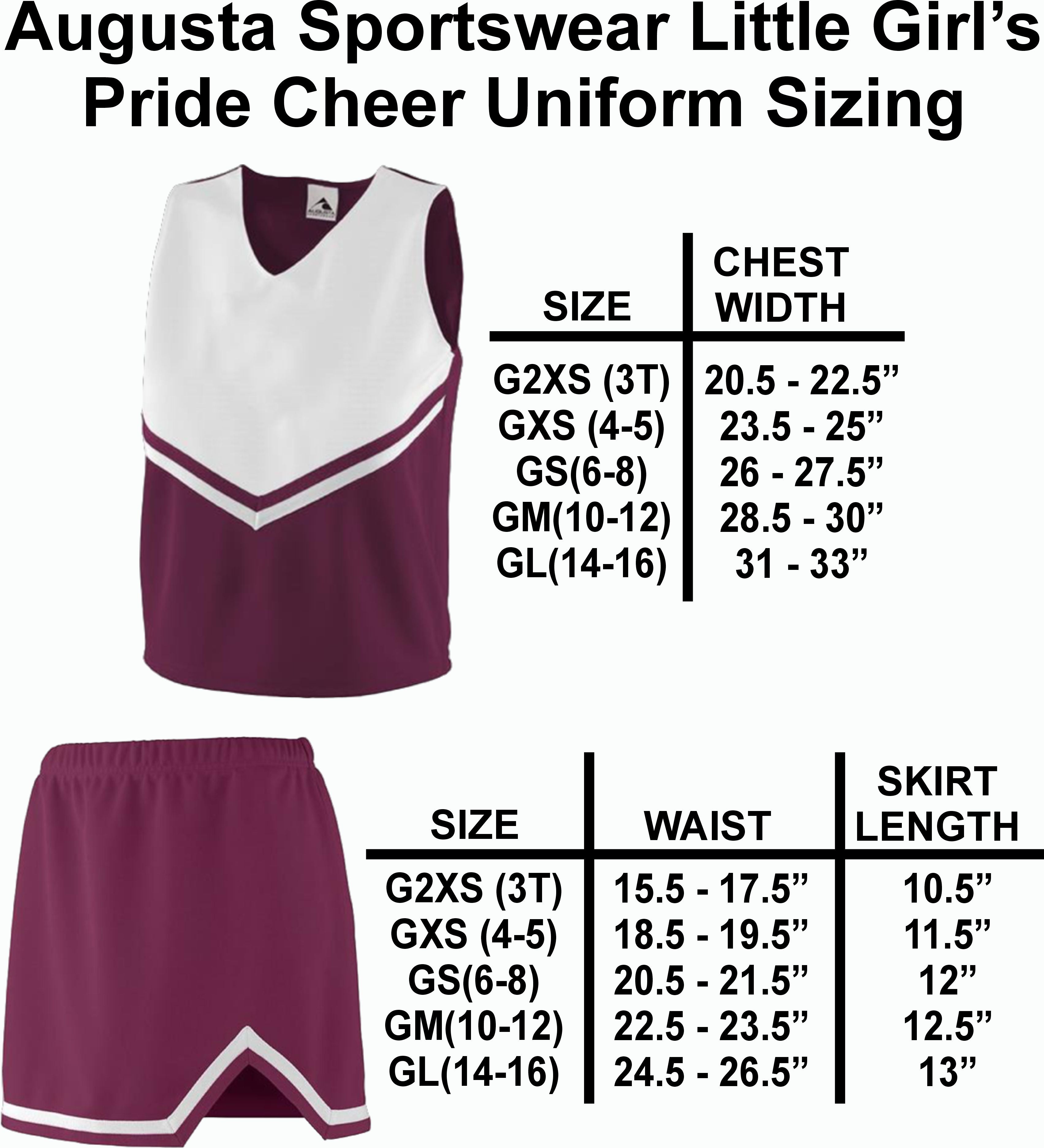 MG Panthers Little Cheer Leader Uniforms & Pom Poms
