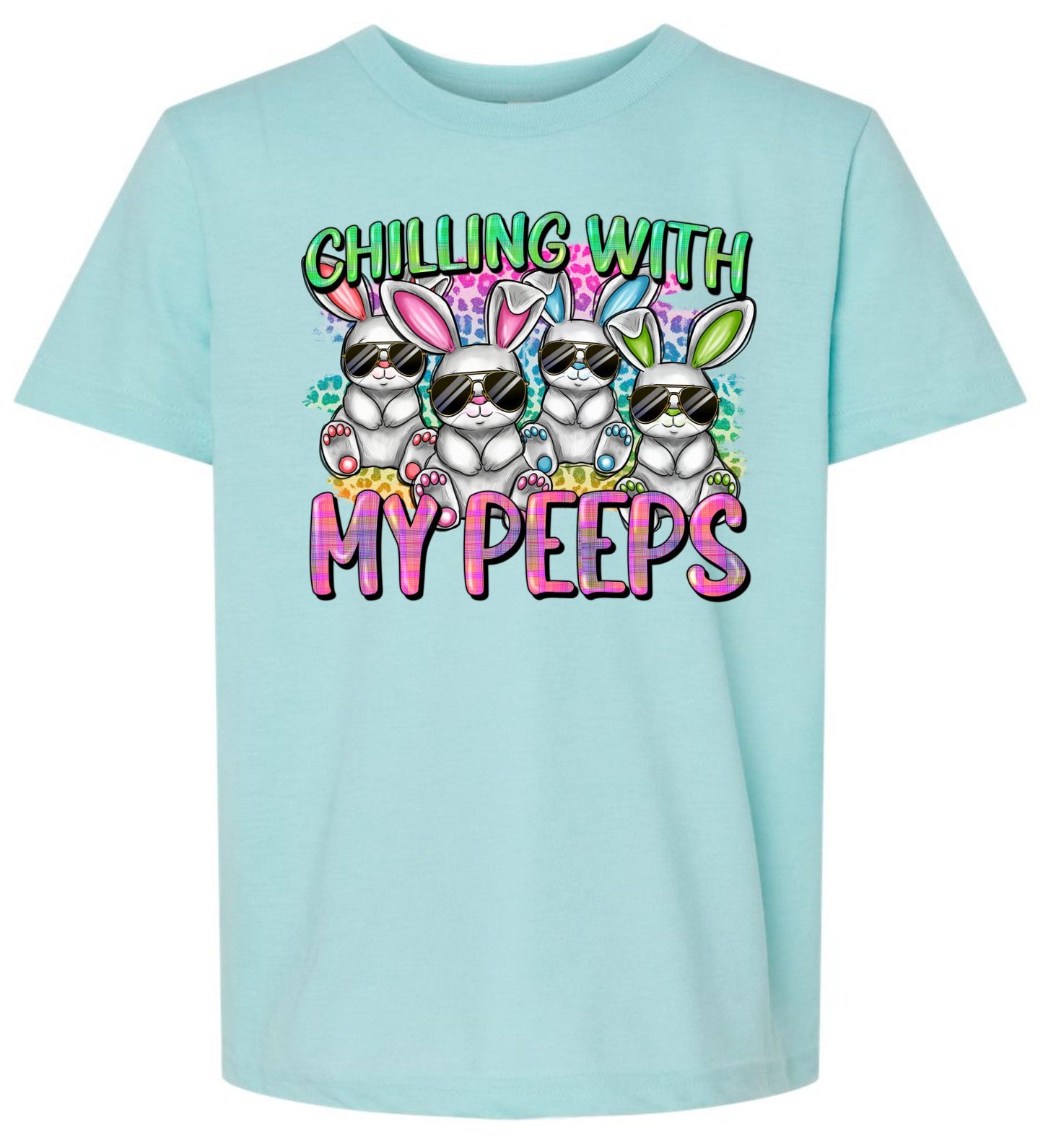 Chillin With My Peeps Short Sleeve T-shirt