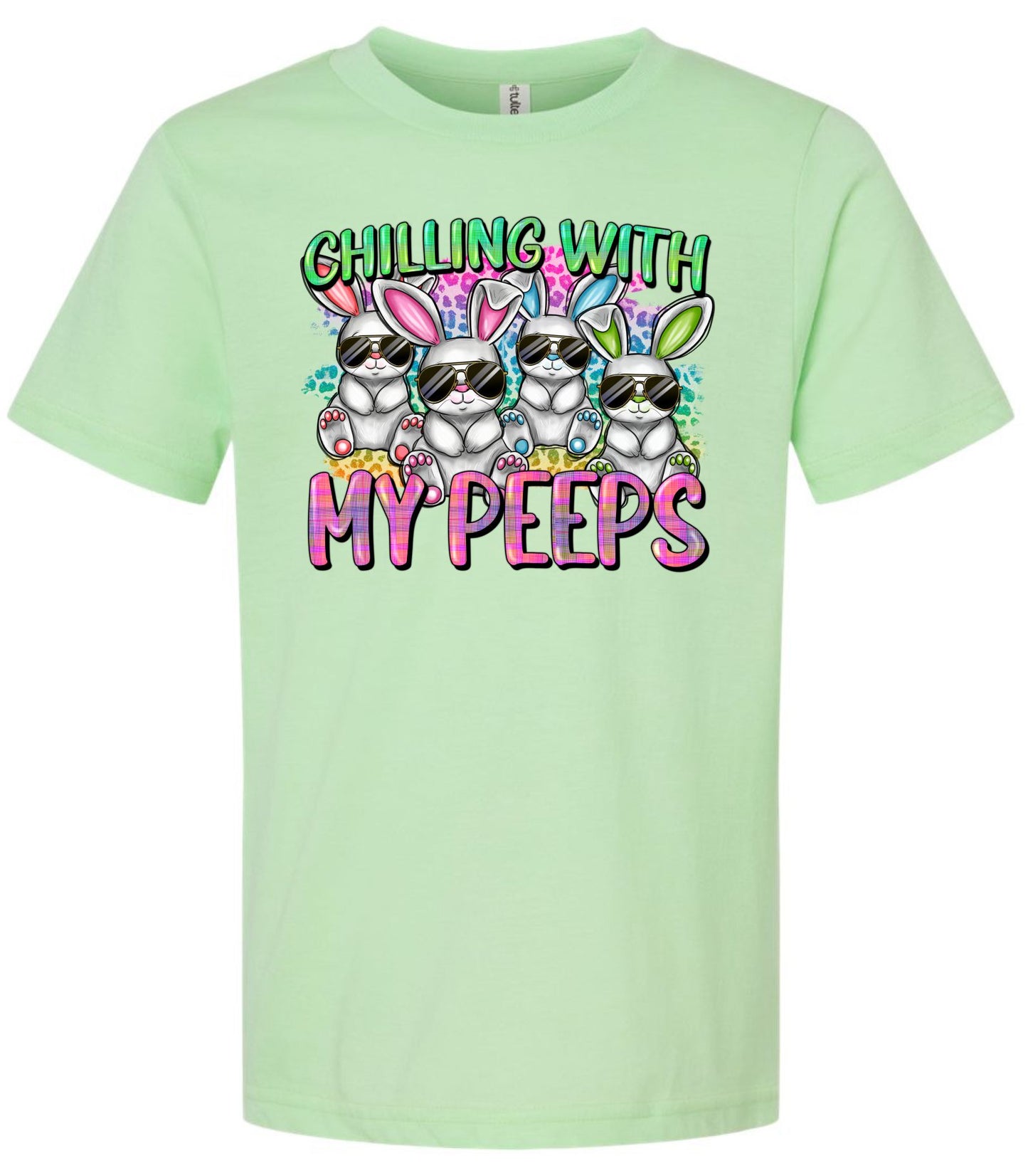 Chillin With My Peeps Short Sleeve T-shirt