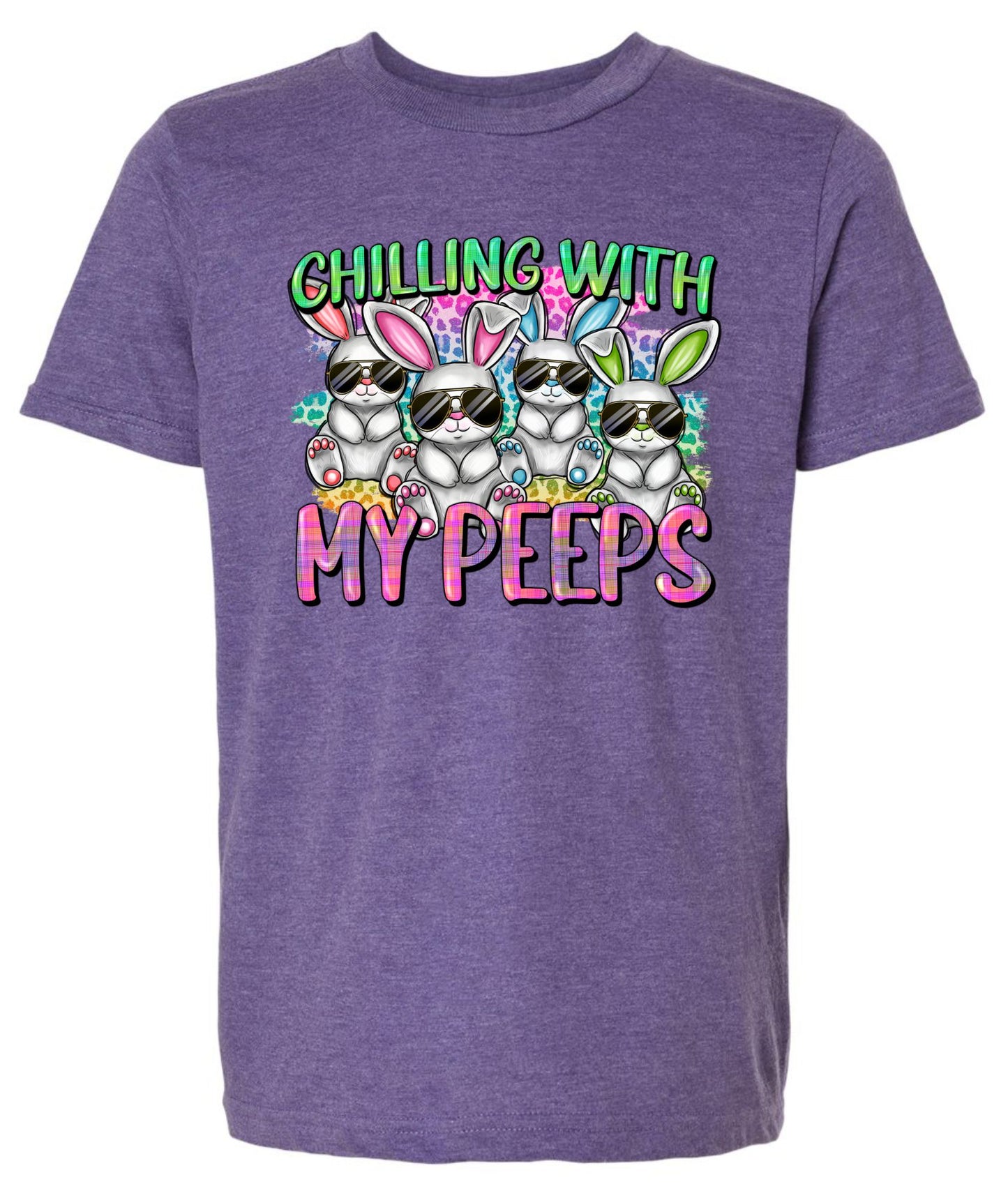 Chillin With My Peeps Short Sleeve T-shirt