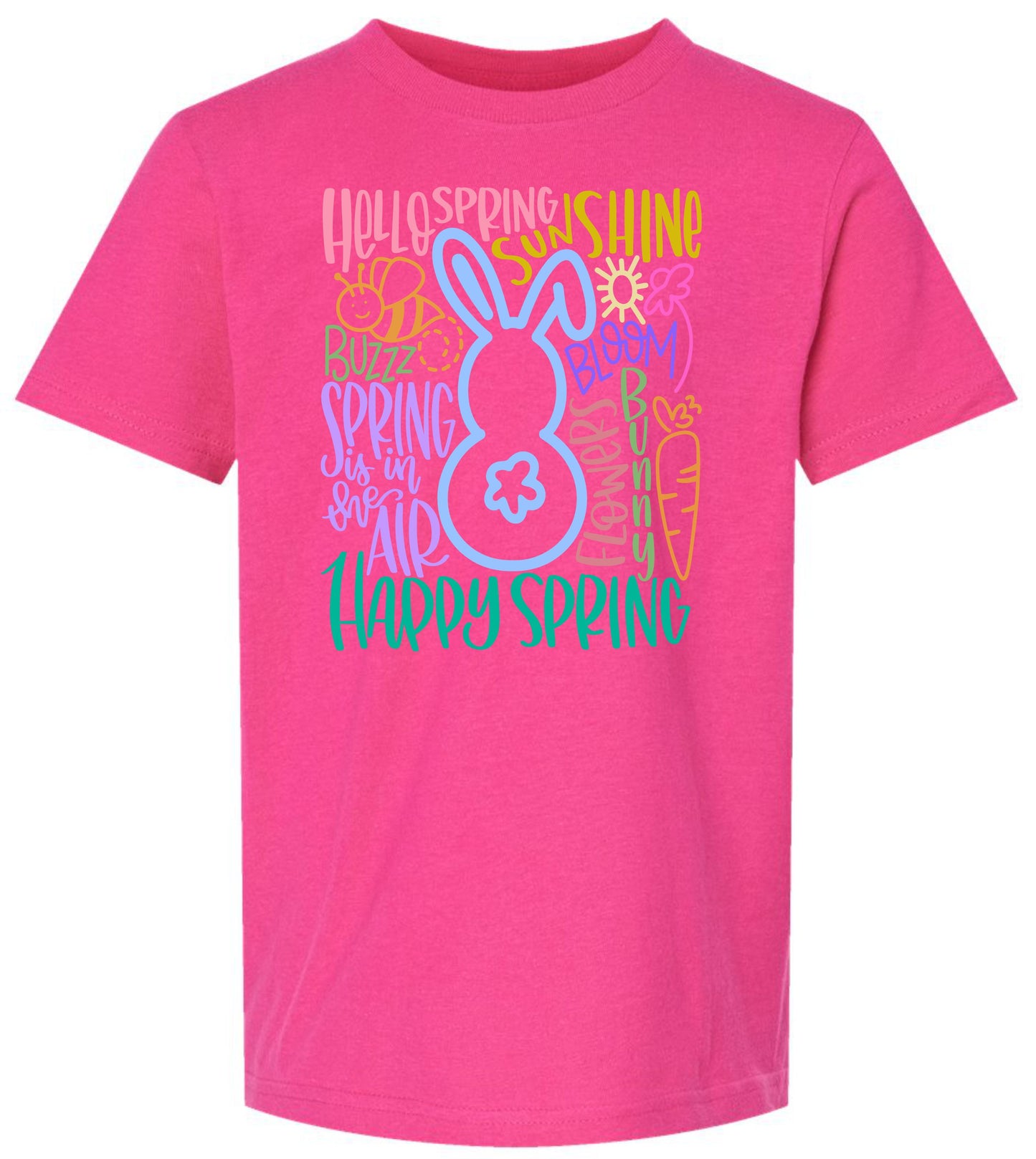 Hello Spring Short Sleeve T-shirt