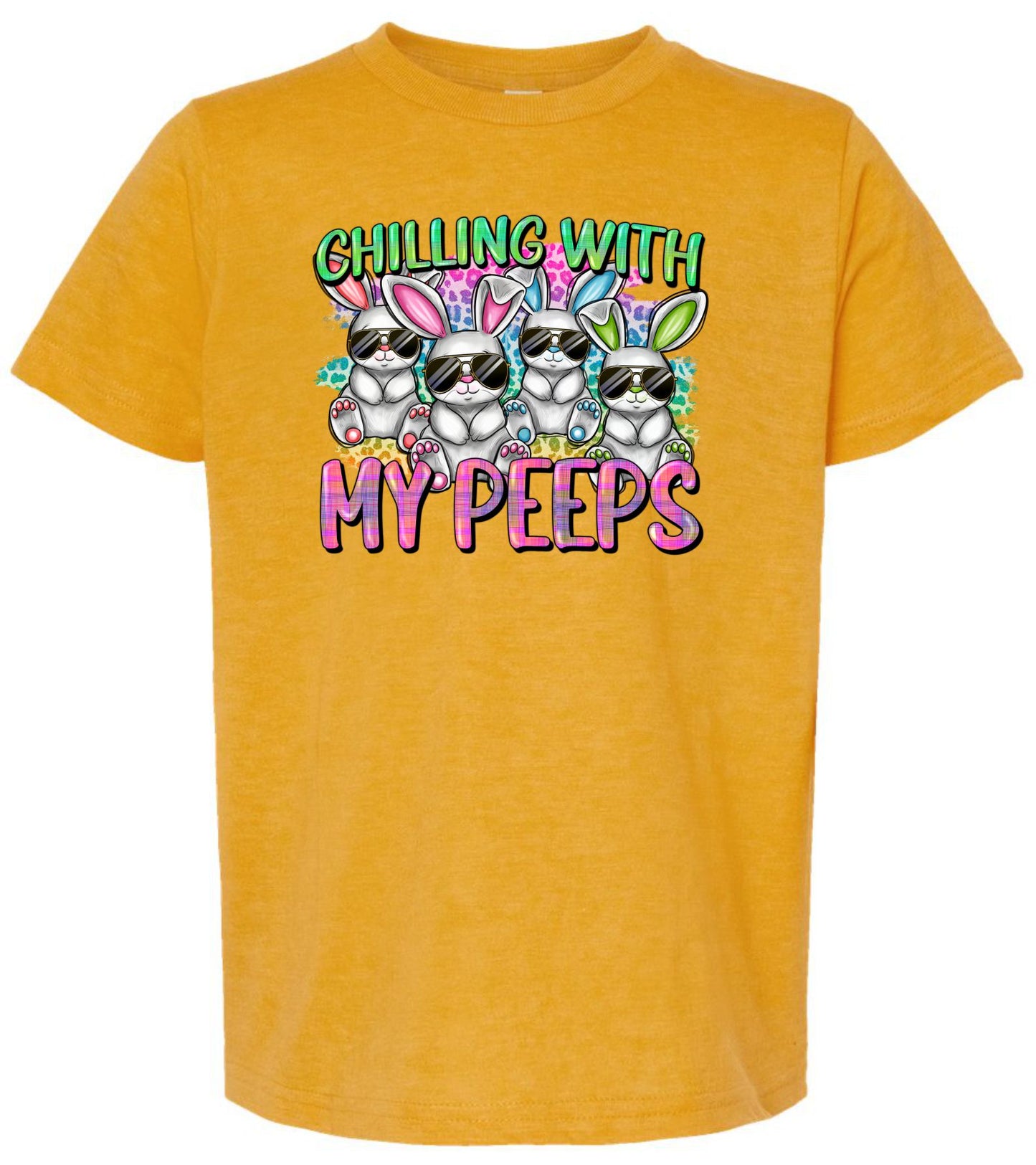 Chillin With My Peeps Short Sleeve T-shirt